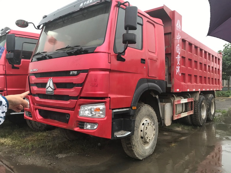 Remorque de camion à benne basculante d'occasion à vendre