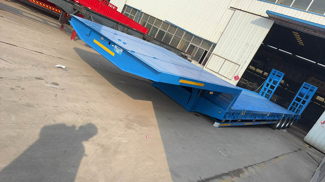 Trailer lowboy extensible 35 tonnes à vendre