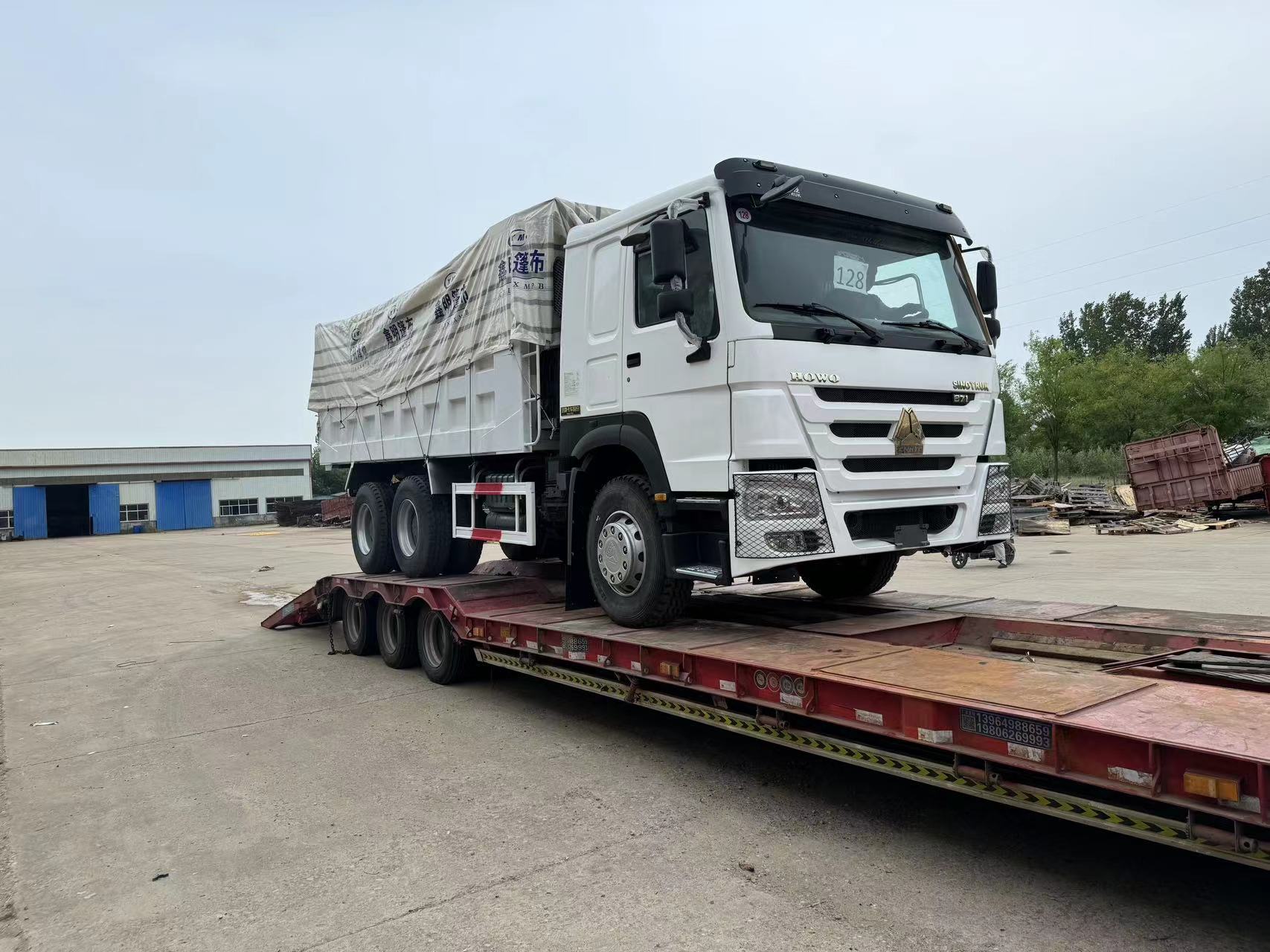 camion à benne basculante howo 6 × 4 à vendre au Kenya