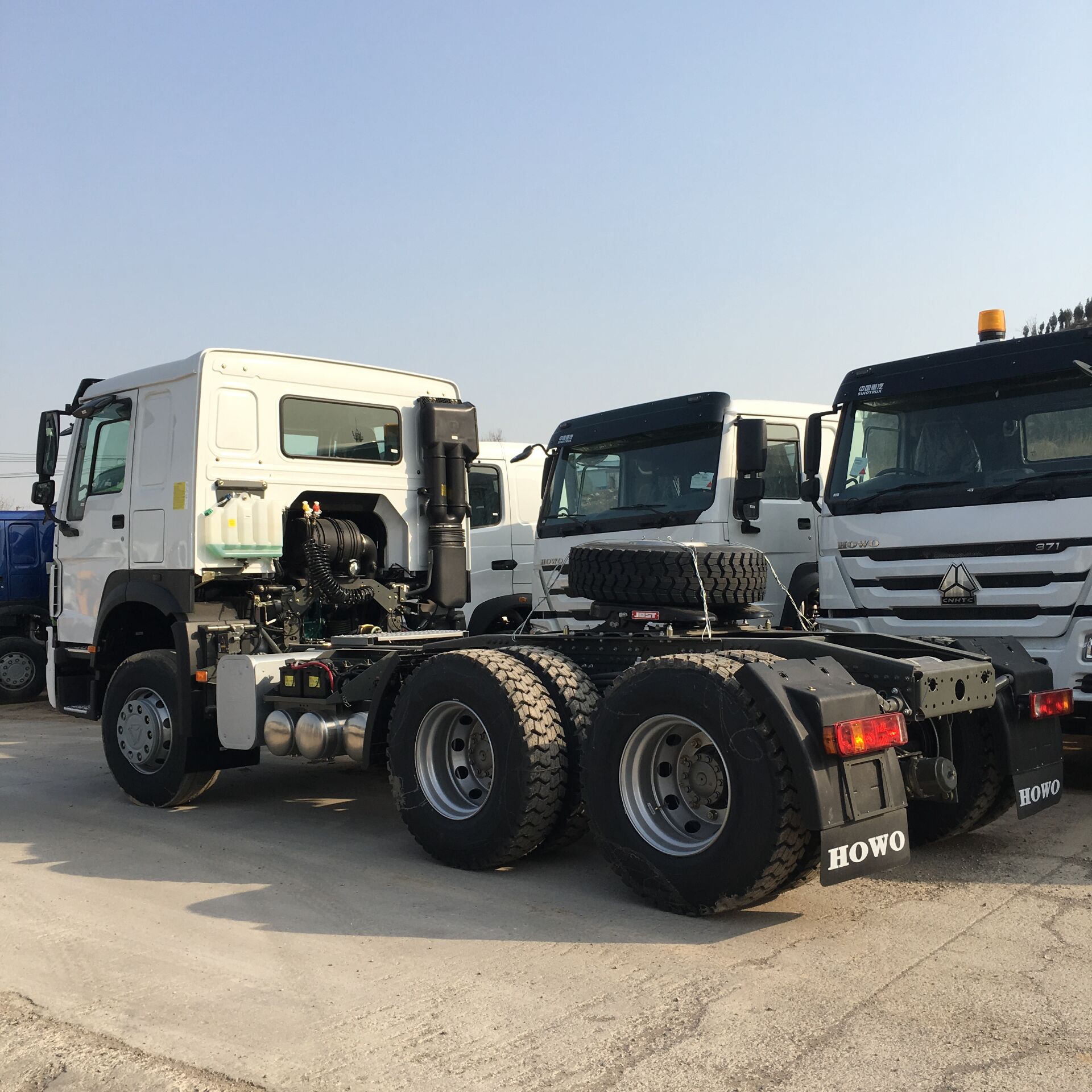 tracteur howo au sénégal